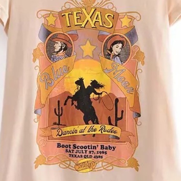 Texas Blue Moon T-shirt - Picture 12 of 15